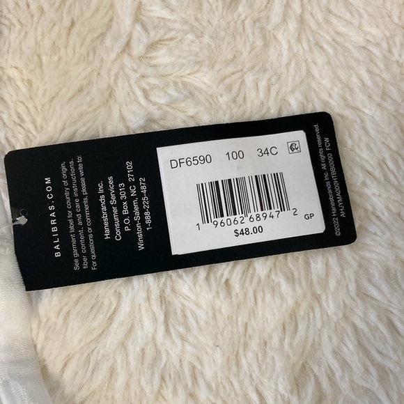 Bali Passion for Comfort Underwire Bra 34C NWT - Picture 4 of 4